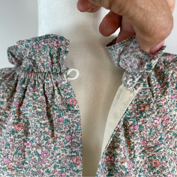 Moodie Floral Tiered Cotton Midi Dress. SZ:XS. - Picture 7 of 11